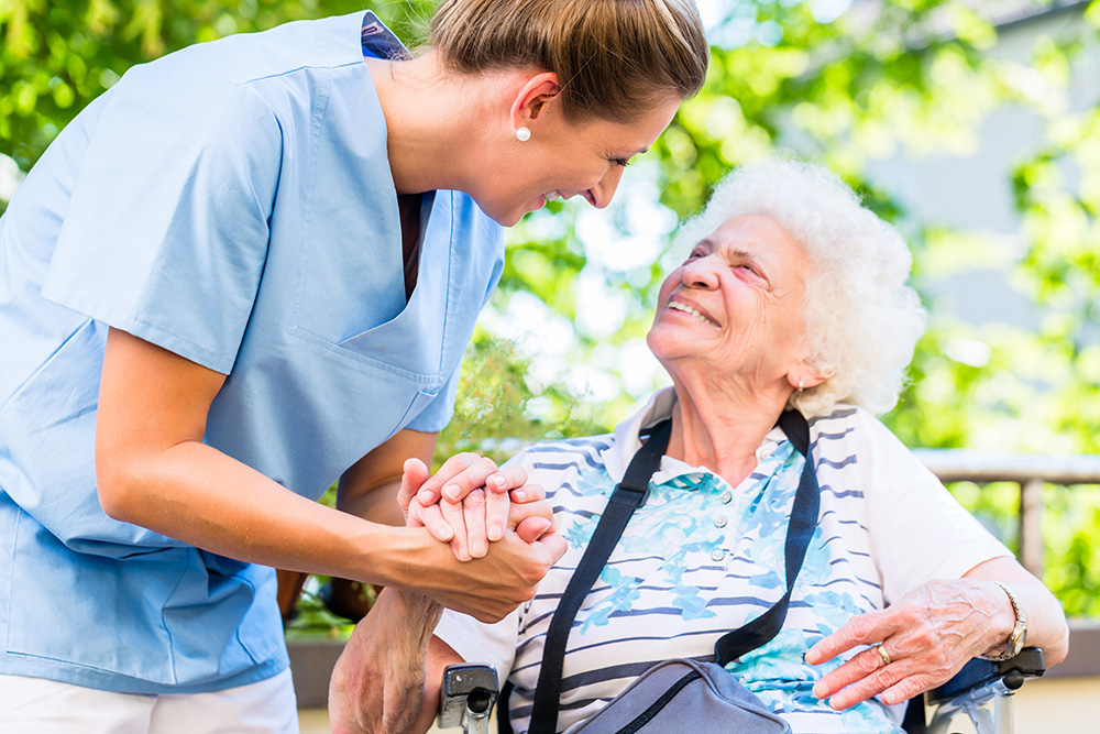 Altenpflege im Dienst