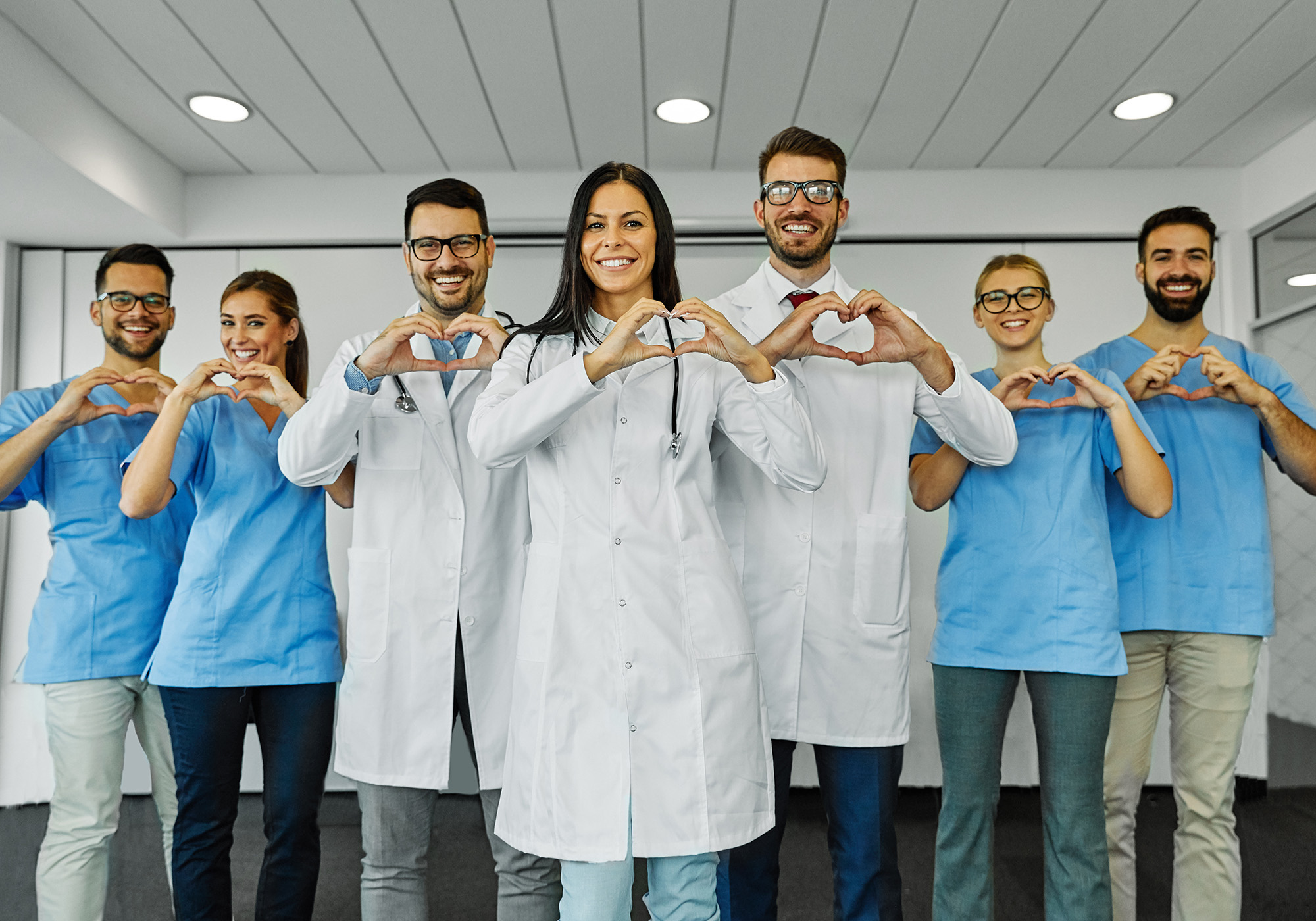 Ein motiviertes Pflegeteam
